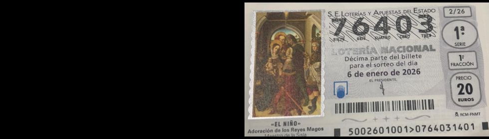 LOTERIA SORTEO DEL NI�O 2026 A.S.F.